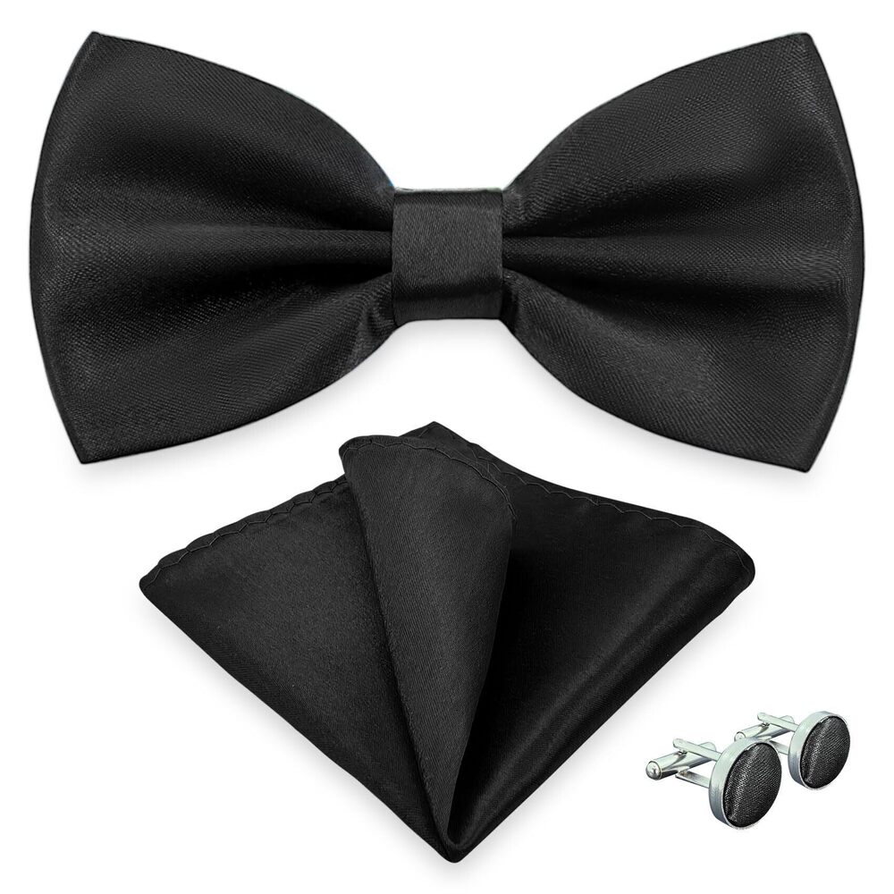 5204 Bow Ties , Silk Formal Tuxedo Bow Tie for Boy, Tux Bowtie For Wedding